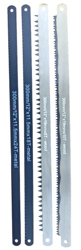 300mm úzke pílové listy na drevo, PVC a kov T5 T10, T18 T24