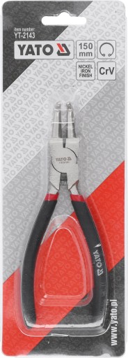 KLIEŠTE YATO SINGER VNÚTORNÉ ZAHNUTÉ 150 MM