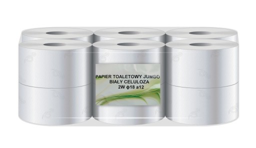 Toaletný papier Jumbo celulóza 1 rolka 80 metrov