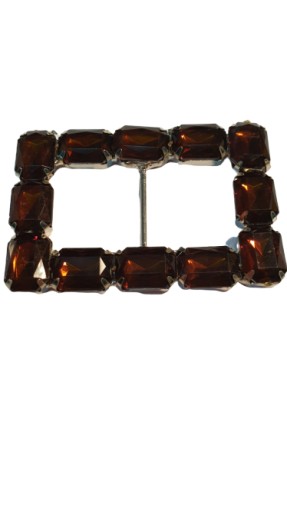 Spona 4 x 6 cm na opasok 2 cm AMBER
