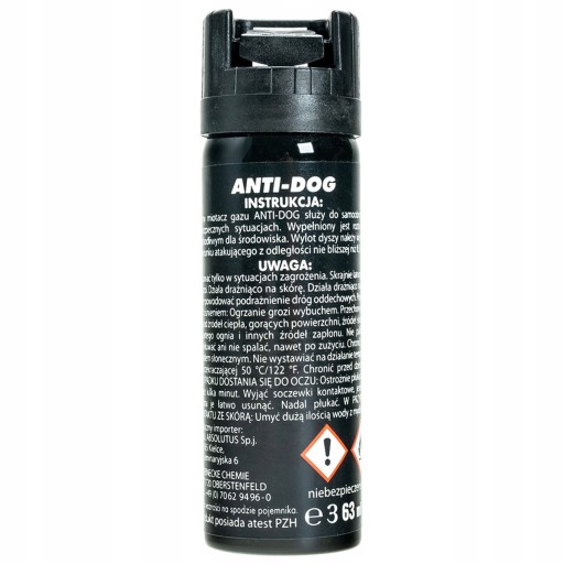 Hoernecke Anti Dog paprikový sprej pre psov, kužeľ 63 ml, BEZPEČNÝ