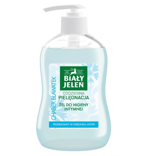 Gél na intímnu hygienu Biely jeleň s chrpa a chrpa 500ml