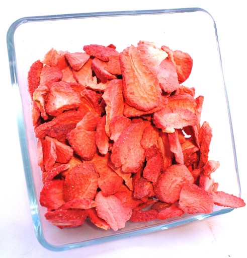 JAHODY mrazom sušené plátky 25g
