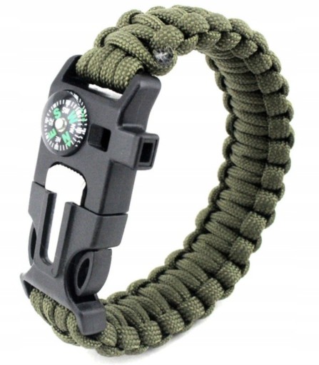 KOMPAS, PARACORD NÁRAMOK PREŽITIA, 5v1