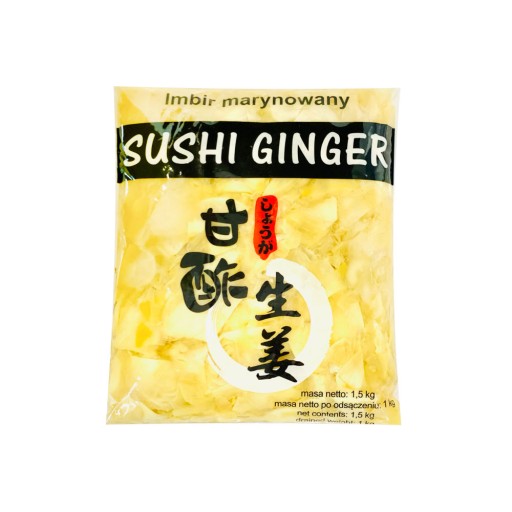 Nakladaný biely / prírodný zázvor 1kg - na Sushi