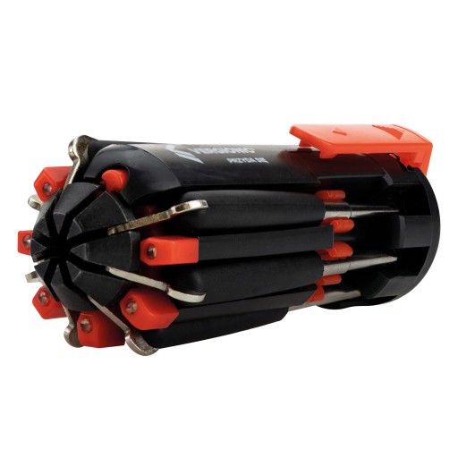 Multifunkčný skrutkovač 8v1 s LED baterkou