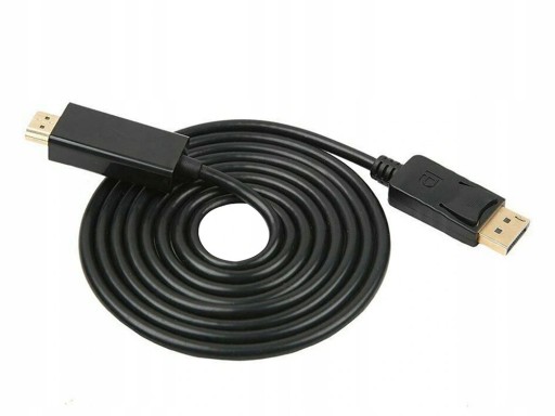 Kábel DISPLAY PORT na HDMI 1,8M DP DisplayPort