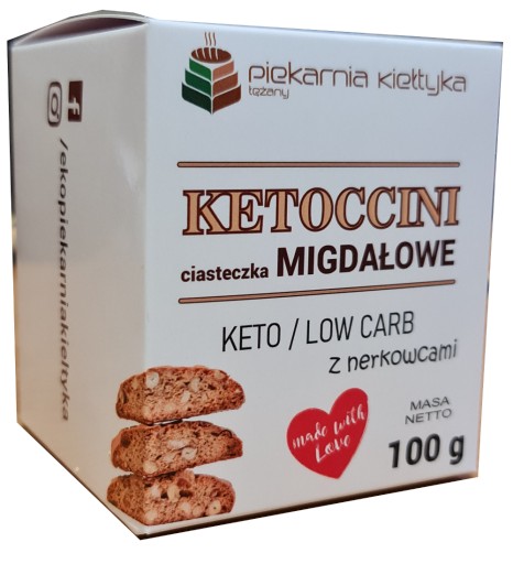 KETO KETOCINNI mandľové sušienky