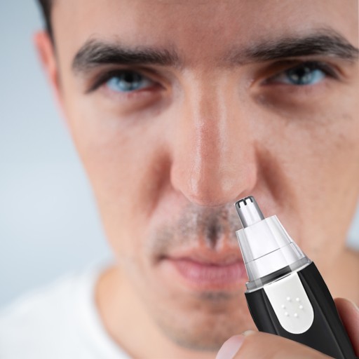 Pánsky zastrihávač uší na odstraňovanie chĺpkov v nose Pánsky elektrický holiaci strojček