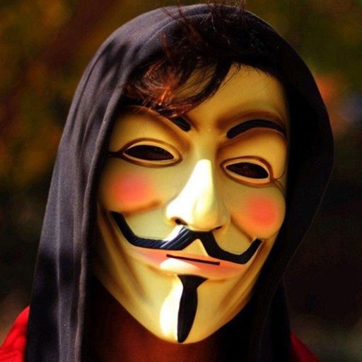 ANONYMNÁ VENDETTA MASKA STOP ACTA KARNEVAL