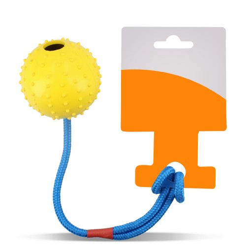 LOPTIČKA pre PSA 7 cm TOY TUGGER String Hryzadlo SILNÁ ÚSTUPOVÁ RÚČKA