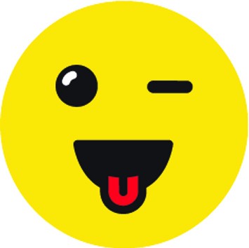 Motivačné nálepky SILNÁ FÓLIA 2,5 cm 12 DRUHOV. SMILES, PRE DETI 140 ks.