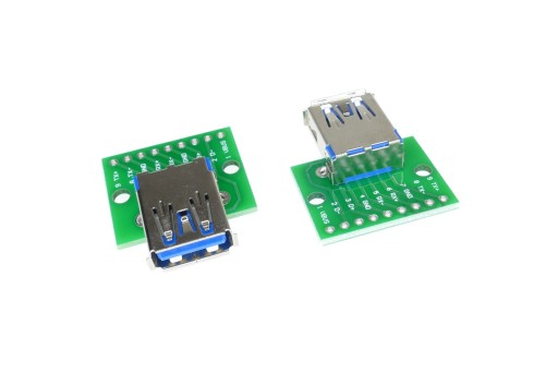 PREPÍNAČ ZÁSUVKY USB 3.0 NA PCB 9 PIN (DIP9)