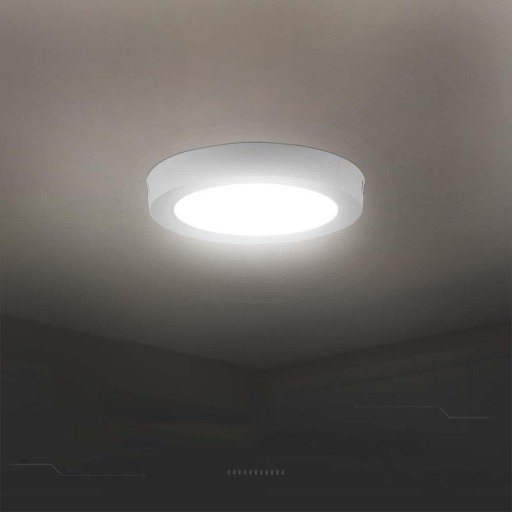 LED panel V-TAC Prisadené prémiové stropné svietidlo 12W okrúhle fi170 VT-60012 4000