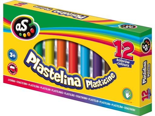 ASTRA PLASTELINA 12 COLORS AS