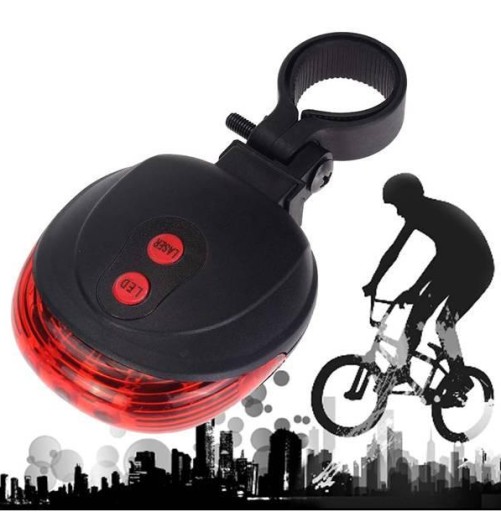 ZADNÁ CYKLISTICKÁ SVIETIDLÁ S LASEROM