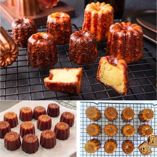 SILIKÓNOVÁ FORMA NA CANELLE MUFFIN PANA COTTA CANELE forma na MUFFINY 12