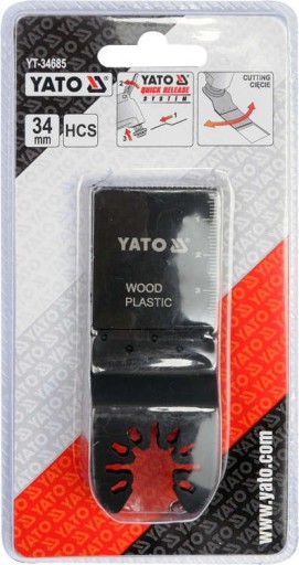 YATO Pílový kotúč 34mm 3ks HCS multitool YT-34685