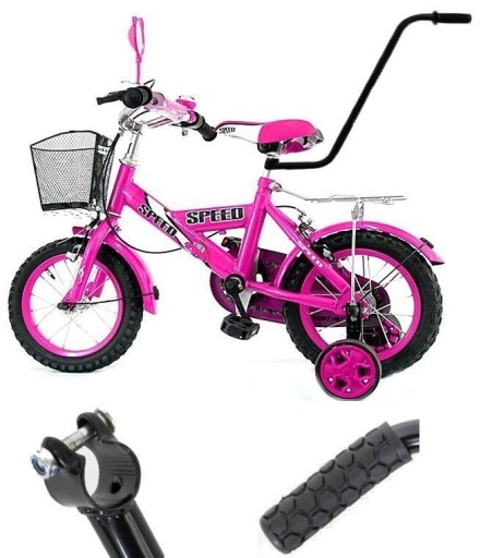 PUSH GUIDE NÁRUČKA BICYKLA UČENIE JAZDY