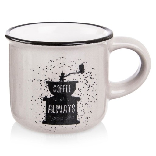 Malý hrnček, keramický hrnček na espresso