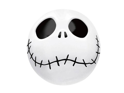 Halloweensky fóliový balón Lebka 45 cm