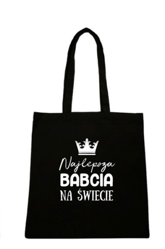 EKOTAŠKA DARČEK ku dňu babičky, NAJ BABKA