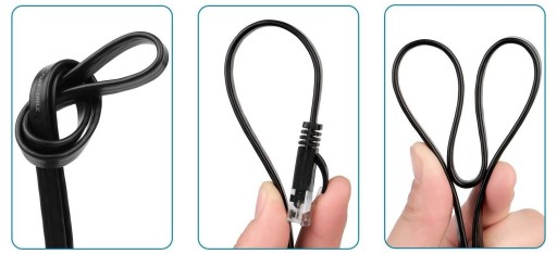 Silný sieťový kábel ETHERNET RJ45 LAN UTP CAT6 5m