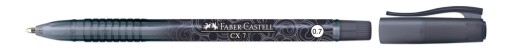 FABER-CASTELL CX guľôčkové pero 0,7 mm ČIERNA