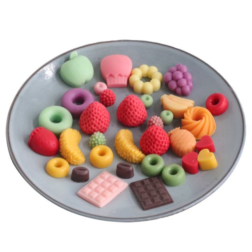 Silikónová forma na mydlový vosk MINI FRUIT