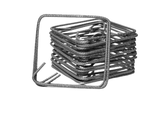 Výstužné strmene 16x16 fi 6mm, CNC rebrované