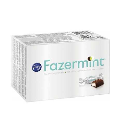 Fazer Fazermint cukríky s mätovou náplňou 150g