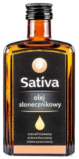 SATIVA slnečnicový olej lisovaný za studena 250 ml