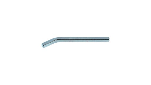Zalomený klinový kľúč pre plné hriadele s drážkou 6,3 mm/6,3 mm L=110 mm