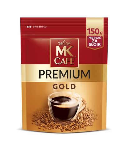 MK Cafe Premium Gold instantná káva 150g