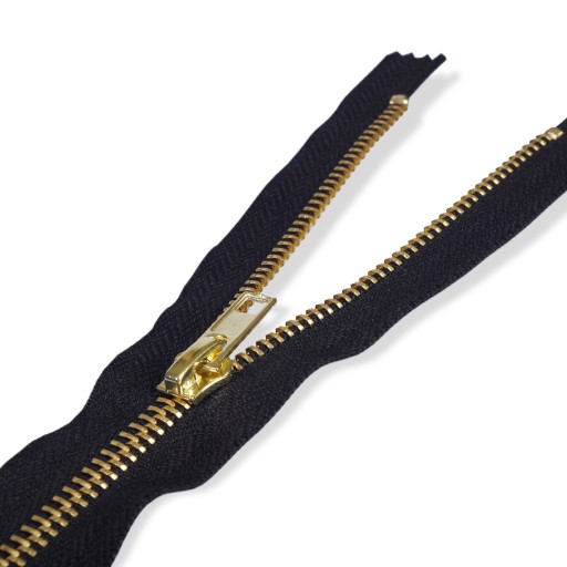 Kovový zips na 18 cm džínsy
