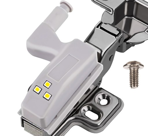 SVIETIDLO DO SKRIŇKY S VÝKLÁDACÍMI DVERE, 3 LED