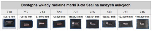 Xtra Seal 720 kazeta na opravu radiálnych pneumatík