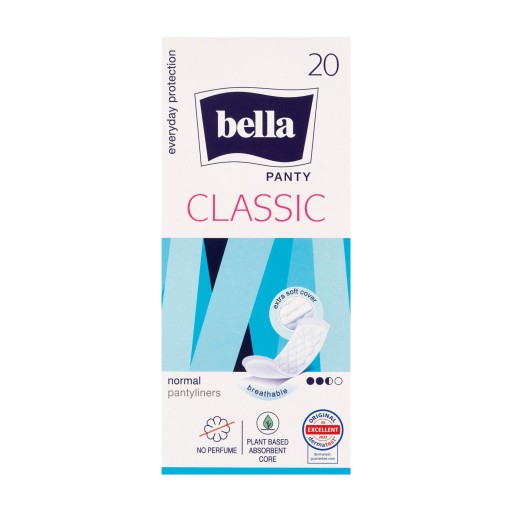 Bella Panty Classic slipové vložky 20 kusov