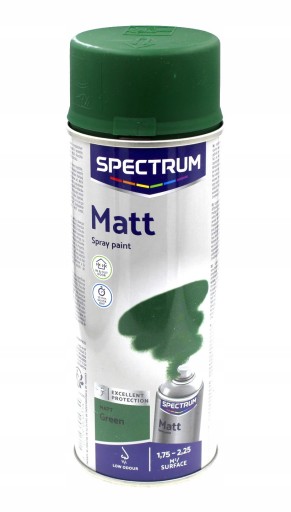 Lak farba v spreji ZELENÁ matná 400ml