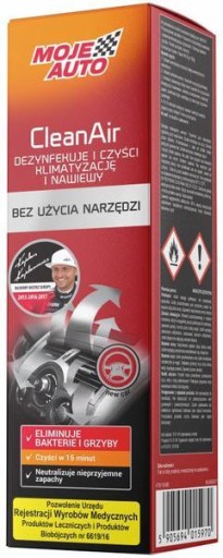 MOJE CAR - Čistý vzduch - Osviežovač klimatizácie i
