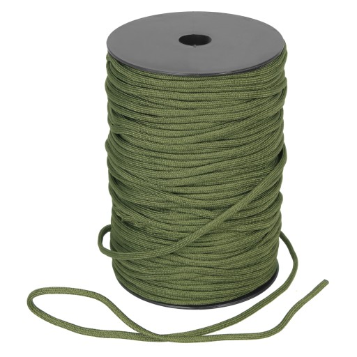 DOMINATOR ROPE PARACORD NYLON 1 meter. OLIVOVÝ