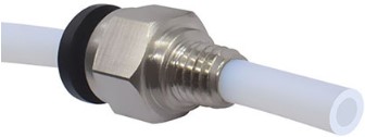 PTFE konektor PC4- M6 bowden 4mm 1,75mm ENDER 3 5