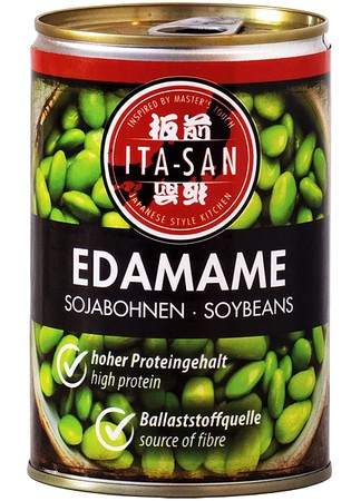 Edamame fazuľa, sójové bôby 400g Ita-San