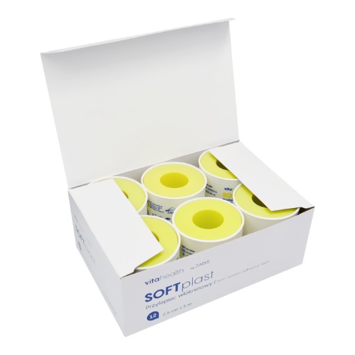 vitahealth SOFTplast NETKANÁ LEPICIA PLASTOVÁ VALKA SILNÁ 2,5cm 5m