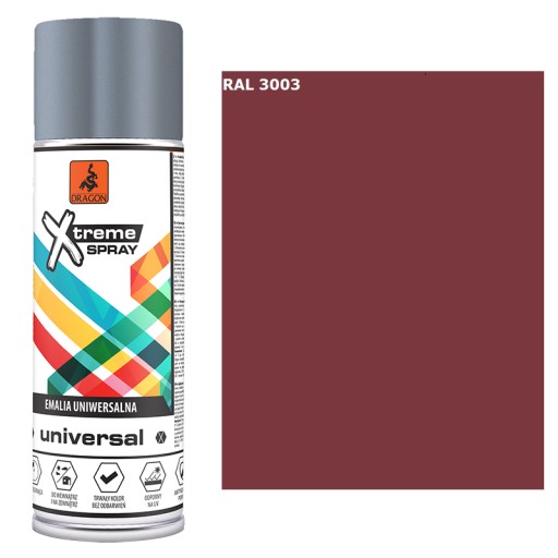 SMALT SPREJ DRAGON 400ML RAL 3003 RUBY