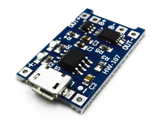 Nabíjačka LI-ion TP4056, ochrana Micro USB