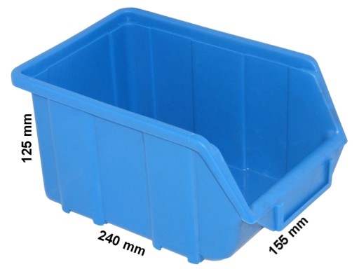 Úložný kontajner Ecobox 155x240x125mm Organizér
