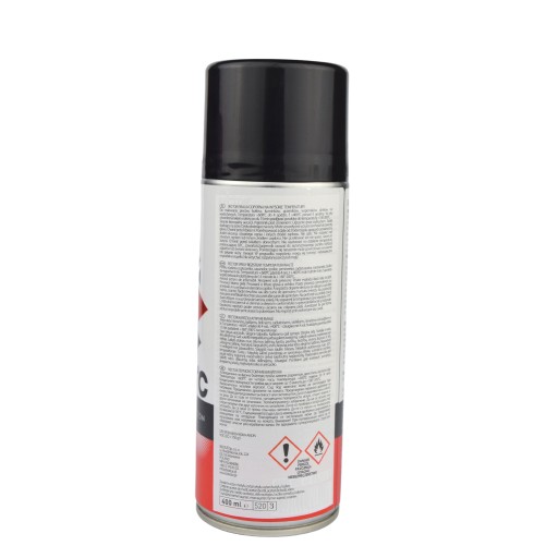 Žiaruvzdorný termosprejový lak 400ml čierny