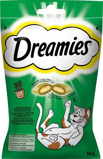 DREAMIES CAT TREAT CATNIP 60g