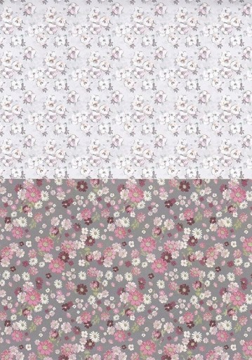 KREATÍVNY BLOK S MOTÍVMI Kvietkov Scrapbooking kvetov